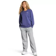 Spodnie sportowe damskie - Damskie spodnie dresowe Under Armour UA Rival Flc Straight Pant - szare - UNDER ARMOUR - miniaturka - grafika 1