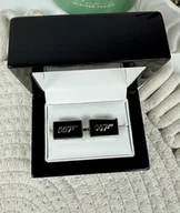 Spinki do mankietów i krawatów - SPINKI DO MANKIETÓW koszuli mankietu 007 Bond - miniaturka - grafika 1