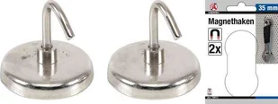 Kraftmann Haki magnetyczne, 34 mm, 2 szt. B.79913 - Pozostałe wyposażenie warsztatu - miniaturka - grafika 1