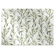 Podnóżki, podpórki, podkładki - Mata na podłogę pod krzesło Liście eukaliptusa 140x100 cm - miniaturka - grafika 1