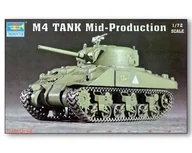 Modele do sklejania - Trumpeter Amerykański czołg M4 Sherman, środkowa produkcja 07223 - miniaturka - grafika 1