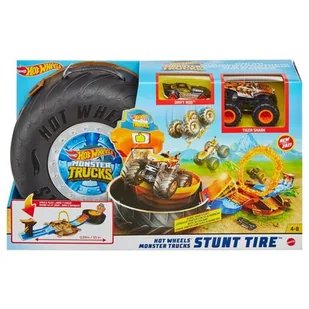 Mattel Hot Wheels Mt Kaskaderska Arena Opona Gvk48 Pud2 - Tory, garaże, parkingi - miniaturka - grafika 1