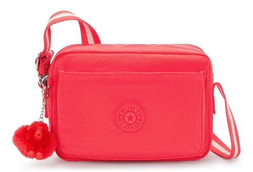 Kipling ABANU M Średni poprzek, Escape Red, Czerwony