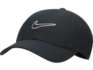 Czapka Z Daszkiem Nike Club Bejsbolówka Fb5369-010 Czarna Regulowana M/L - Czapki i chusty sportowe męskie - miniaturka - grafika 1