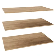 Meble modułowe i akcesoria - Półka prosta do korpusu 100 cm głębokość 58 cm dąb craft 3 szt. - miniaturka - grafika 1