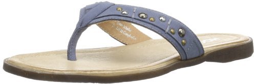 Hoopah by Andrea Conti 2617403 japonki damskie, niebieski - Niebieski Bleu 013-39 eu