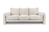Sofy i kanapy - Sofa trzyosobowa KELLY 230 tkanina szenil beżowa - miniaturka - grafika 1