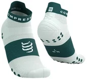 Skarpetki i podkolanówki sportowe - COMPRESSPORT Skarpety ProRacing Socks V4 RUN LOW Sugar/Storm - miniaturka - grafika 1