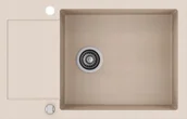 Zlewozmywaki - Kernau KGS H 6078 1B1D Sand - miniaturka - grafika 1