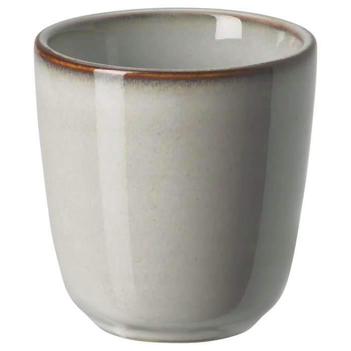 IKEA GLADELIG Filiżanka do espresso, szary, 100ml