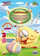 Kartki okolicznościowe i zaproszenia - Piaskowe obrazki Wielkanoc pakiet 1 - miniaturka - grafika 1