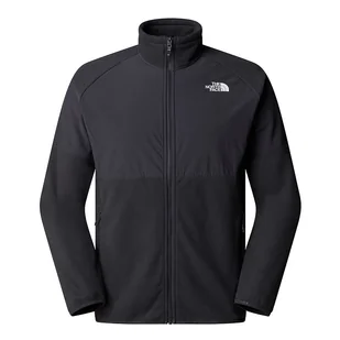 Bluza męska The North Face 100 Glacier Heavyweight Full-Zip Fleece 0A89JGU8M1 - czarna - Bluzy męskie - miniaturka - grafika 1