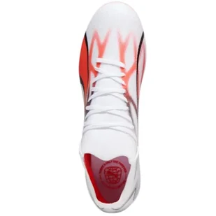 Buty piłkarskie Puma Ultra Match FG/AG M 107347 (kolor Biały. Pomarańczowy, rozmiar 41) - Buty sportowe męskie - miniaturka - grafika 2