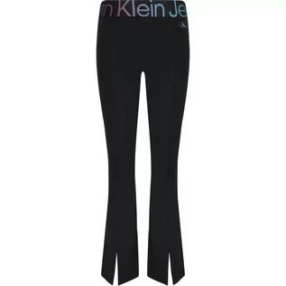 Spodnie sportowe damskie - CALVIN KLEIN JEANS Spodnie | Regular Fit - grafika 1