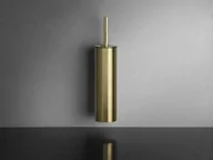 Akcesoria do wc - Szczotka toaletowa montowana do ściany 7047 Złota Powłoka PVD - miniaturka - grafika 1