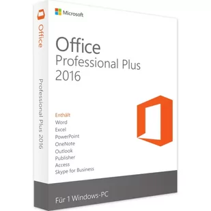 Microsoft Office 2016 Professional Plus | dla Windows | Pełna Wersja | Aktywacja online | Wysyłka w 1 minutę - Programy biurowe - miniaturka - grafika 1