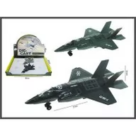 Samoloty i helikoptery - Samolot wojskowy 21cm ze światłem i dźwiękiem 3-kolory Hipo - miniaturka - grafika 1