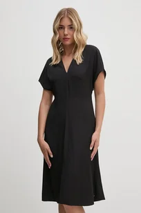 Calvin Klein sukienka kolor czarny mini rozkloszowana K20K207997 - Sukienki - miniaturka - grafika 1