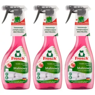 Frosch Środek usuwający kamień malinowy Zestaw 3 x 500 ml - Inne artykuły czyszczące - miniaturka - grafika 1