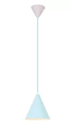 Lampy sufitowe - Candellux Lampa Wisząca Voss 1 Niebieski 50101182 - miniaturka - grafika 1