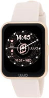 Smartwatch - Liu Jo SWLJ200 Voice Slim 2.0 Beżowy - miniaturka - grafika 1