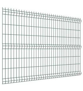 Panel ogrodzeniowy 3D zielony, 152x250 cm, oczko 50x200 mm, drut 4 mm - Ogrodzenia - miniaturka - grafika 1