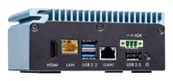 Mini PC - Shuttle Edge PC System SPCEL02WA Intel Celeron J J6412 8 GB DDR4-SDRAM 120 GB SSD Windows 10 IoT Mini PC Czarny, Niebieski - miniaturka - grafika 1