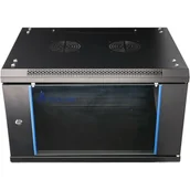 Pozostałe akcesoria sieciowe - ExtraLink Szafa RACK 6U EX.7232 600 x 600 Czarny - miniaturka - grafika 1