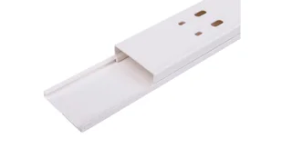 OBO Bettermann Kanał instalacyjny 50x20 WDK20050RW biały 6168736 2m 6168736 - Kanały kablowe - miniaturka - grafika 1