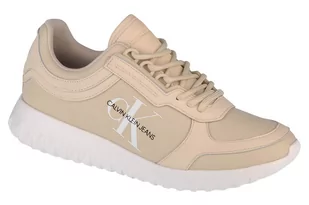 Calvin Klein Runner Laceup YW0YW00375-AEO, damskie sneakersy beżowe, rozmiar 36 - Sneakersy damskie - miniaturka - grafika 1
