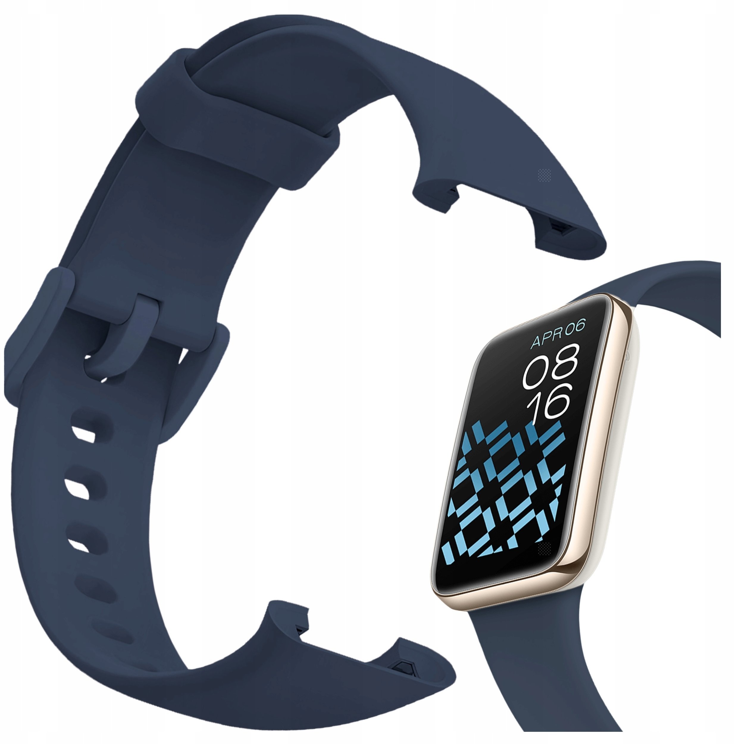 ChronSmarta Pasek ChronSmarta do smartband'a Xiaomi Smart Band 7 Pro Granatowy