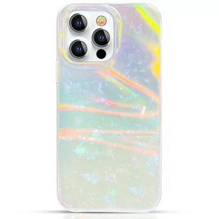 Kingxbar Shell Series luksusowe eleganckie etui na iPhone 13 Pro perłowy-miętowy - Etui i futerały do telefonów - miniaturka - grafika 1