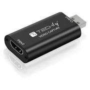 Inne akcesoria audio-wideo - TECHLY Grabber HDMI Karta Przechwytywania HDMI 1080p do USB - miniaturka - grafika 1