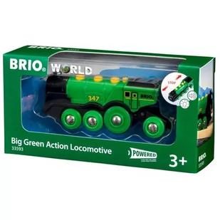 BRIO lokomotywy zasilana bateryjnie Gustav 33593 - Pociągi dla dzieci - miniaturka - grafika 2
