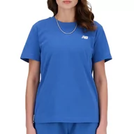 Koszulki sportowe damskie - Koszulka New Balance WT41509BEU - niebieska - miniaturka - grafika 1