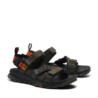 Sandały męskie - Męskie Sandały TIMBERLAND GARRISON TRAIL WEB SANDAL TB0A5TC2A581 – Zielony - miniaturka - grafika 1