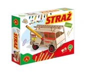 Układanki dla dzieci - Alexander Składaki drewniaki, straż pożarna - miniaturka - grafika 1