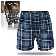 Majtki męskie - Cornette Bokserki Luźne Męskie COMFORT Bawełniane 002/309 Rozmiar M - miniaturka - grafika 1