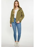 Kurtki i kamizelki sportowe damskie - Schmuddelwedda Kurtka przeciwdeszczowa w kolorze khaki - miniaturka - grafika 1