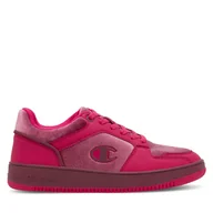 Sneakersy damskie - Sneakersy Champion Rebound 2.0 Low Velvet S11725-PS017 Różowy - miniaturka - grafika 1