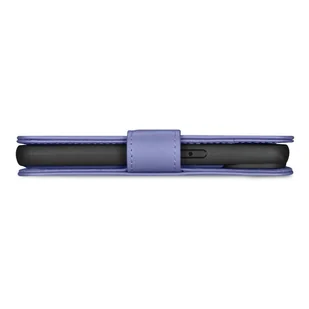 iCarer Wallet Case 2in1 etui iPhone 14 Pro skórzany pokrowiec z klapką Anti-RFID jasnofioletowy (WMI14220726-LP) - Etui i futerały do telefonów - miniaturka - grafika 4