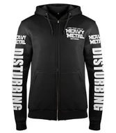 Bluzy męskie - bluza DARTH VADER - HEAVY METAL rozpinana z kapturem-L - miniaturka - grafika 1