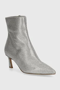 Steve Madden botki Lulah-R damskie kolor srebrny na szpilce SM11003281 - Botki damskie - miniaturka - grafika 1