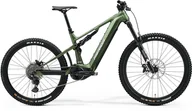 Rowery elektryczne - Merida eOne-Sixty 675 2025 e-Enduro Alu Shimano EP801 750Wh Mullet 170/174mm Wybierz rozmiar ramy: S, Wybierz kolor: SILK FOG GREEN WHITE - miniaturka - grafika 1