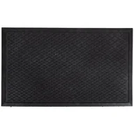 Wycieraczki - Wycieraczka ECOTREND Soft Step Plain Czarny 45 x 75 cm - miniaturka - grafika 1