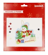 Zabawki kreatywne - Mozaika Z Pianki Bałwan - miniaturka - grafika 1