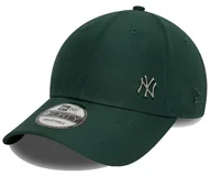 Czapki damskie - Czapka z daszkiem NEW ERA NYY Flawless 9FORTY Cap zielona - miniaturka - grafika 1