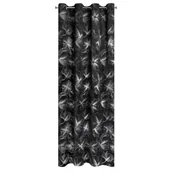 Zasłony - Euro Firany Zasłona Gotowa 140 x 250 Przelotka Stella Cz+Sr 1224762 - miniaturka - grafika 1