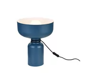 Lampy stojące - Klausen 108034 - Lampka stołowa ABEL 1xE27/11W/230V niebieski - miniaturka - grafika 1