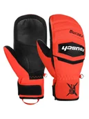 Rękawiczki - Reusch Rękawiczki funkcyjne "Worldcup Warrior" w kolorze pomarańczowym - miniaturka - grafika 1